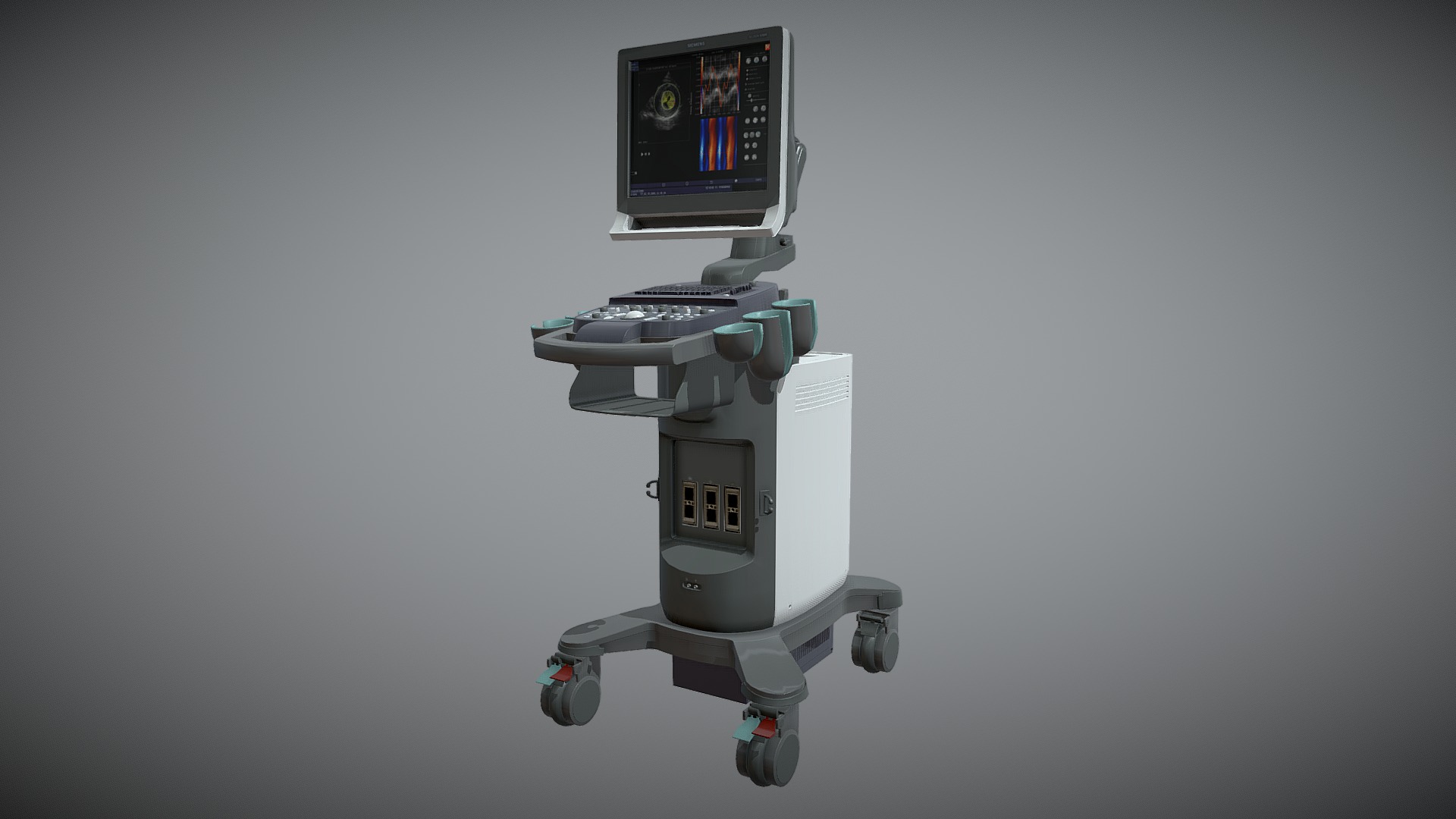 3D model Siemens-x300pe - This is a 3D model of the Siemens-x300pe. The 3D model is about a robot with a screen.