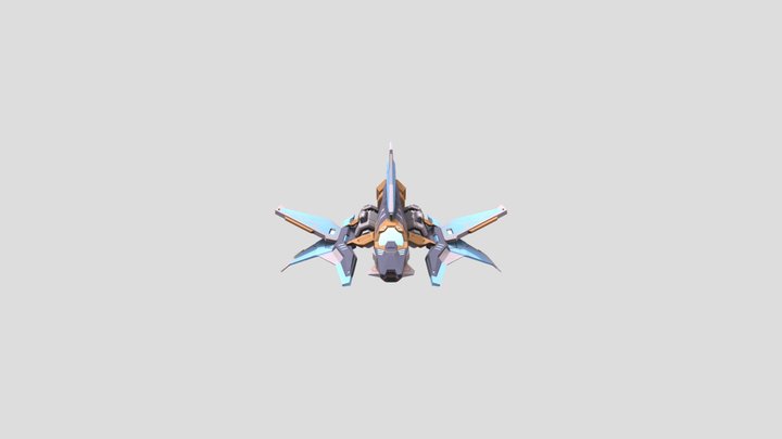 Spaceship Speed 01 3D Model
