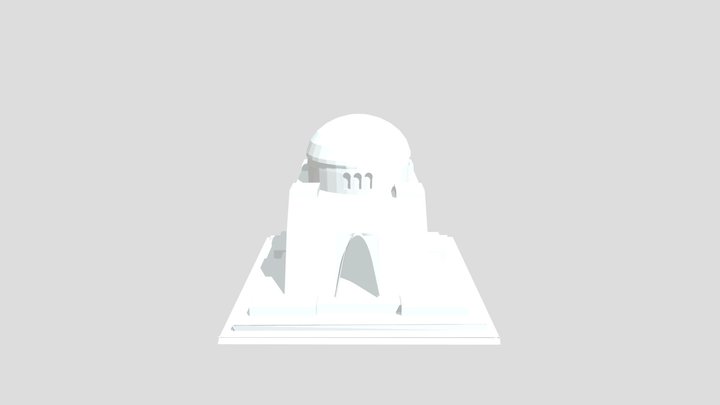 Mizaar E Quaid 3D Model