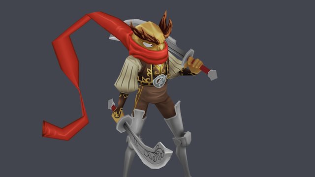 Frog Duelist - SEGA© 3D Model