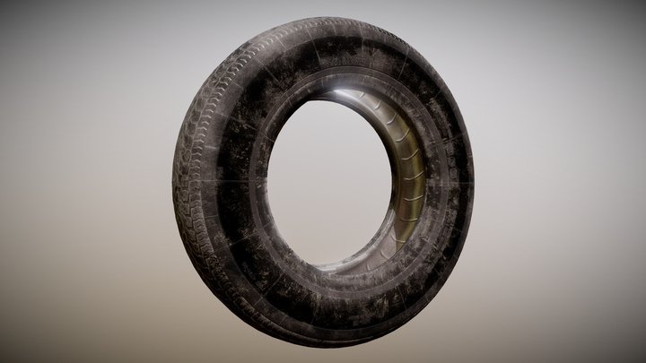 Old Tyre – Modello 3D gratuito STL