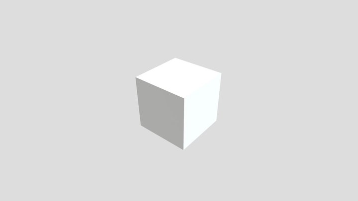 Cube 3d model