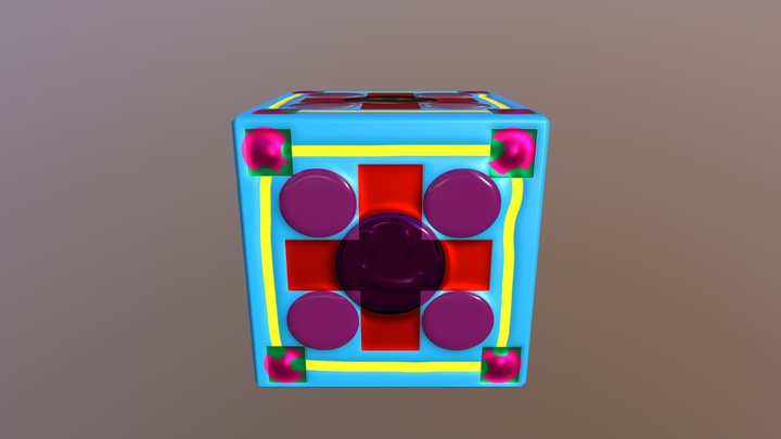 Cube 3D Model