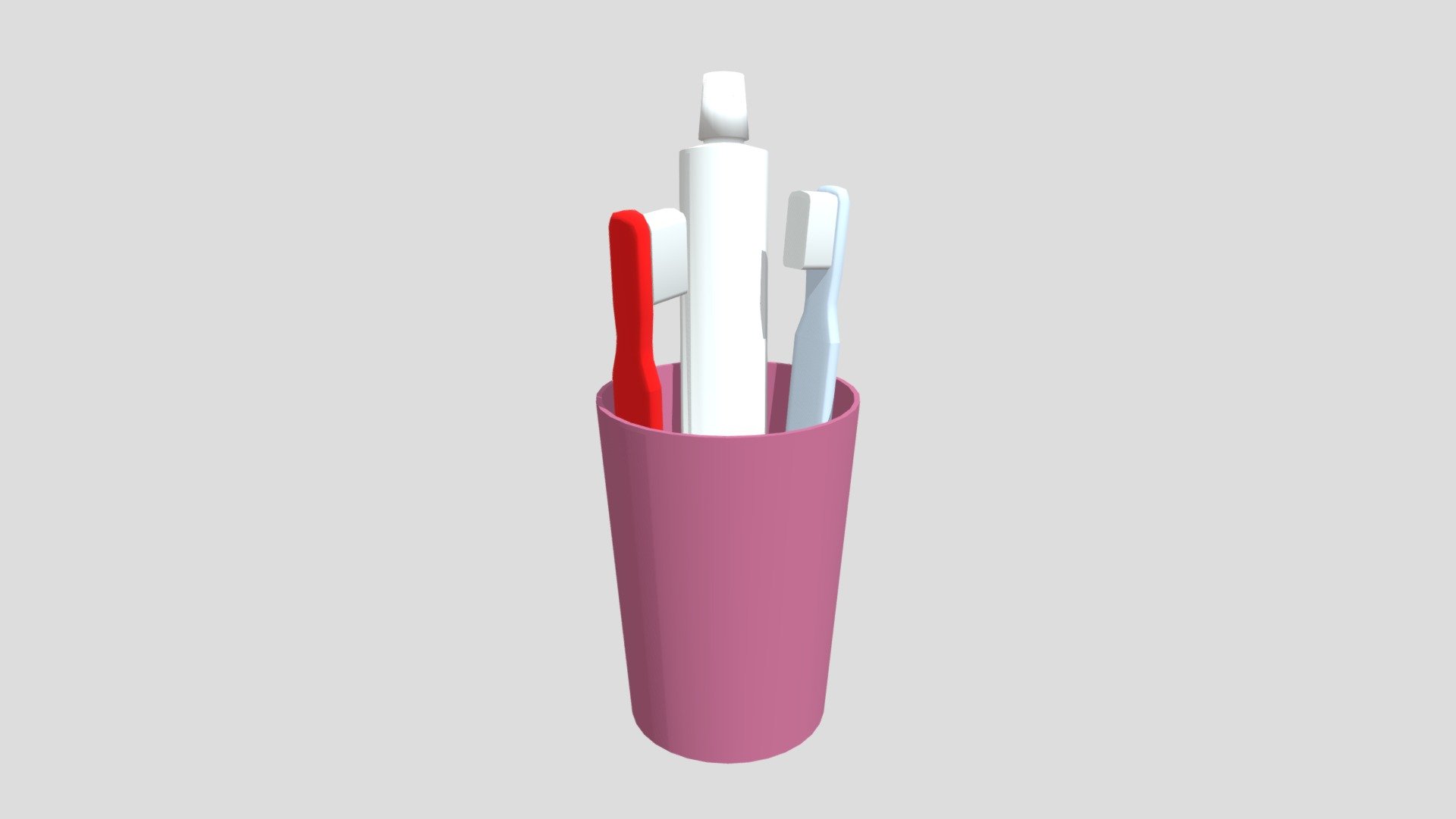 Tooth brushes and paste