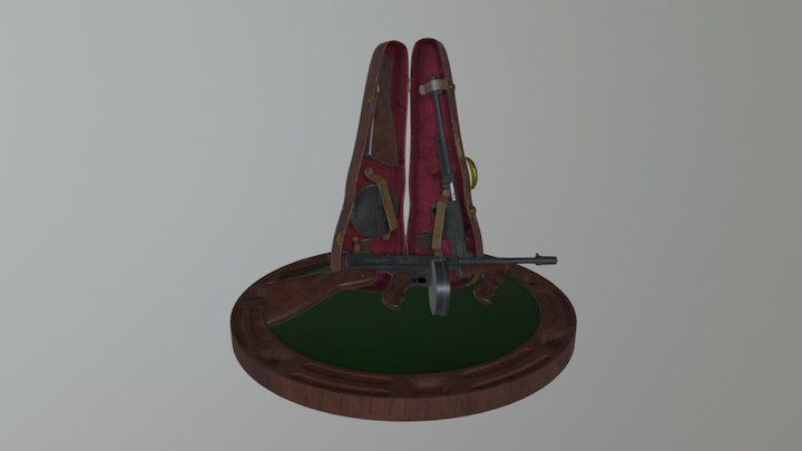 The Chicago Typewriter 3D Model