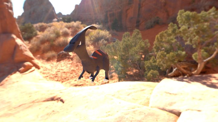 Dinosaur Creature 3D Model