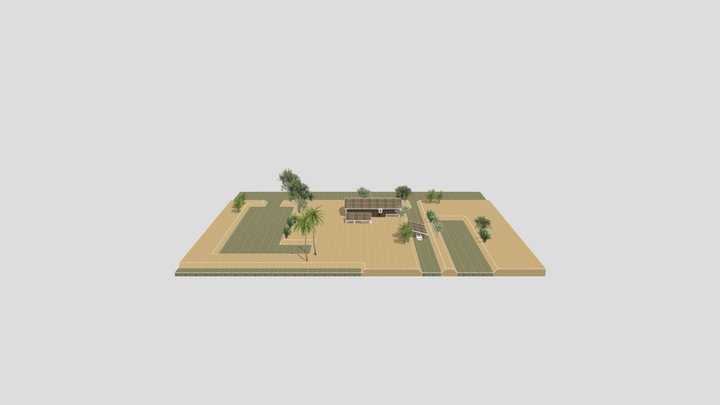 เรือนโบราณหลังที่ 13 3D Model