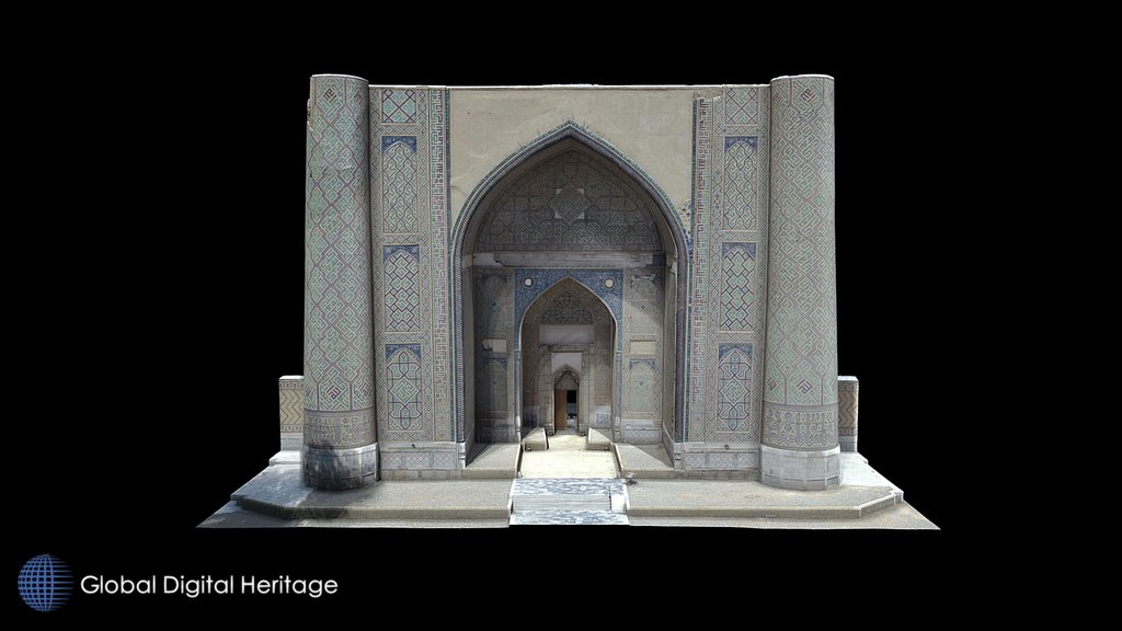 Front Entrance, Bibi-Khanym Mosque, Samarkand