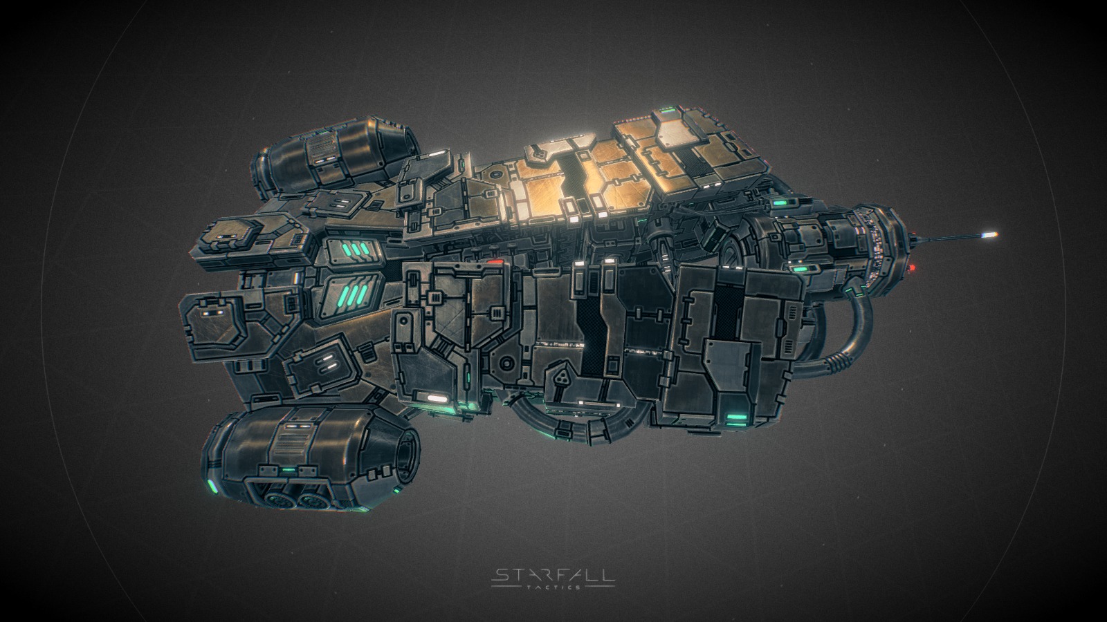 Starfall Tactics — Salem Deprived battleship - 3D model by Snowforged ...