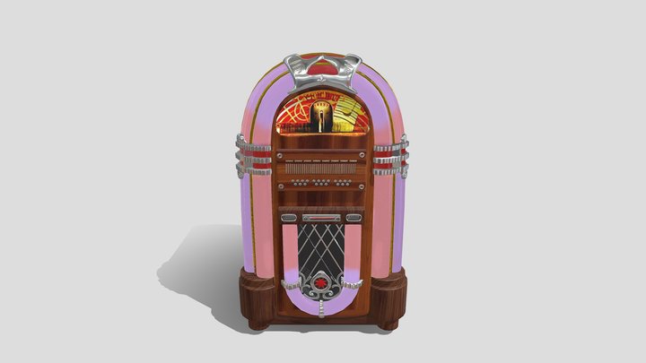 Jukebox. 3D Model