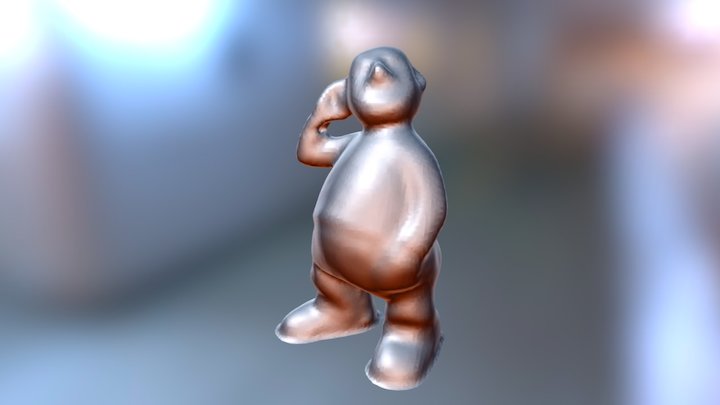 Our own "Gluś" 3D Model