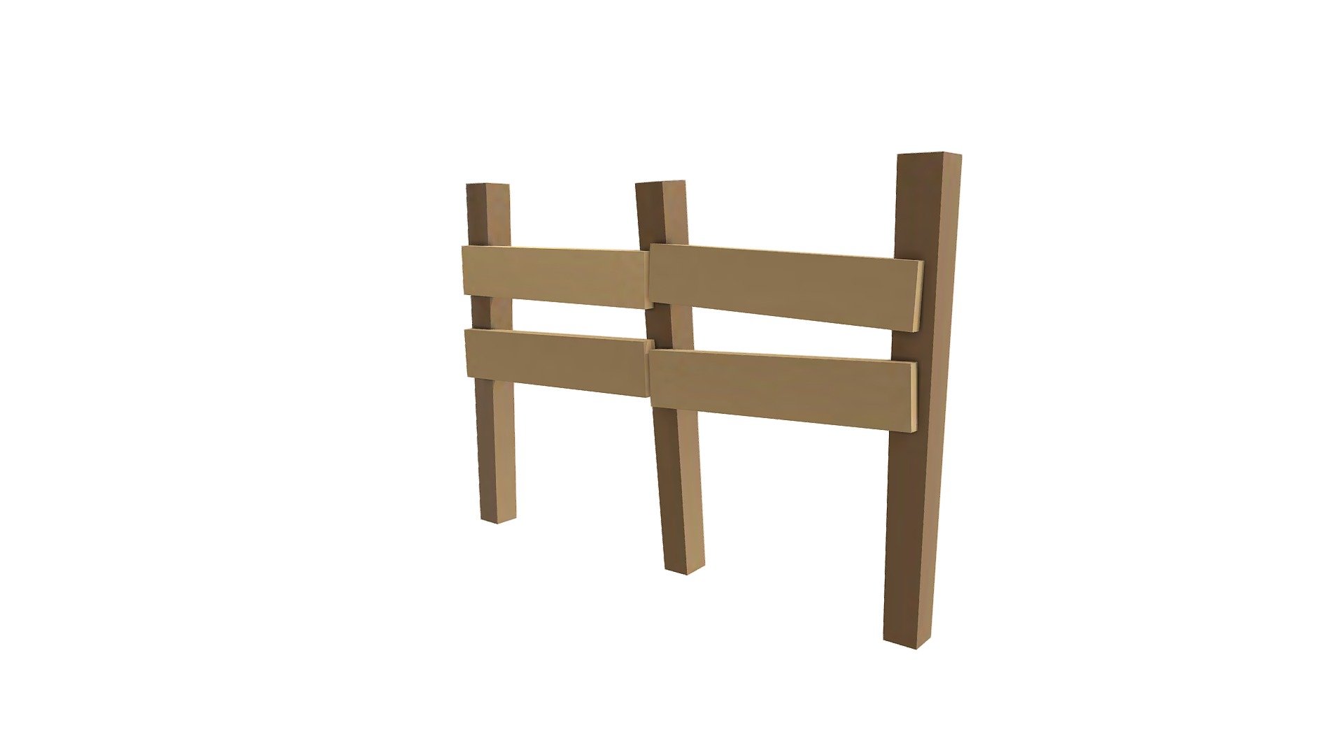 Fencing Wood Clean 2 AO — Sketchfab embed 3D viewer