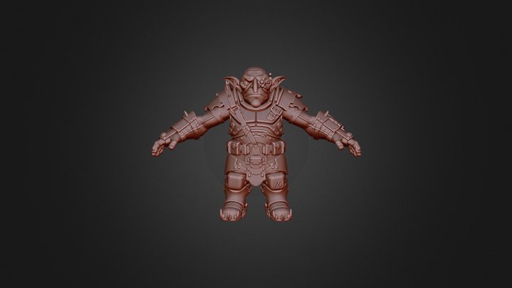 Ironjaw Goblin Warrior – Modèle 3D gratuit STL