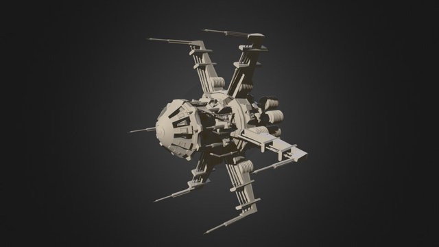 00RXT Escape Pod 3D Model