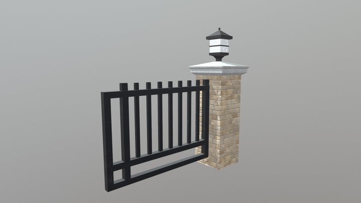 Fence Link 3D Model
