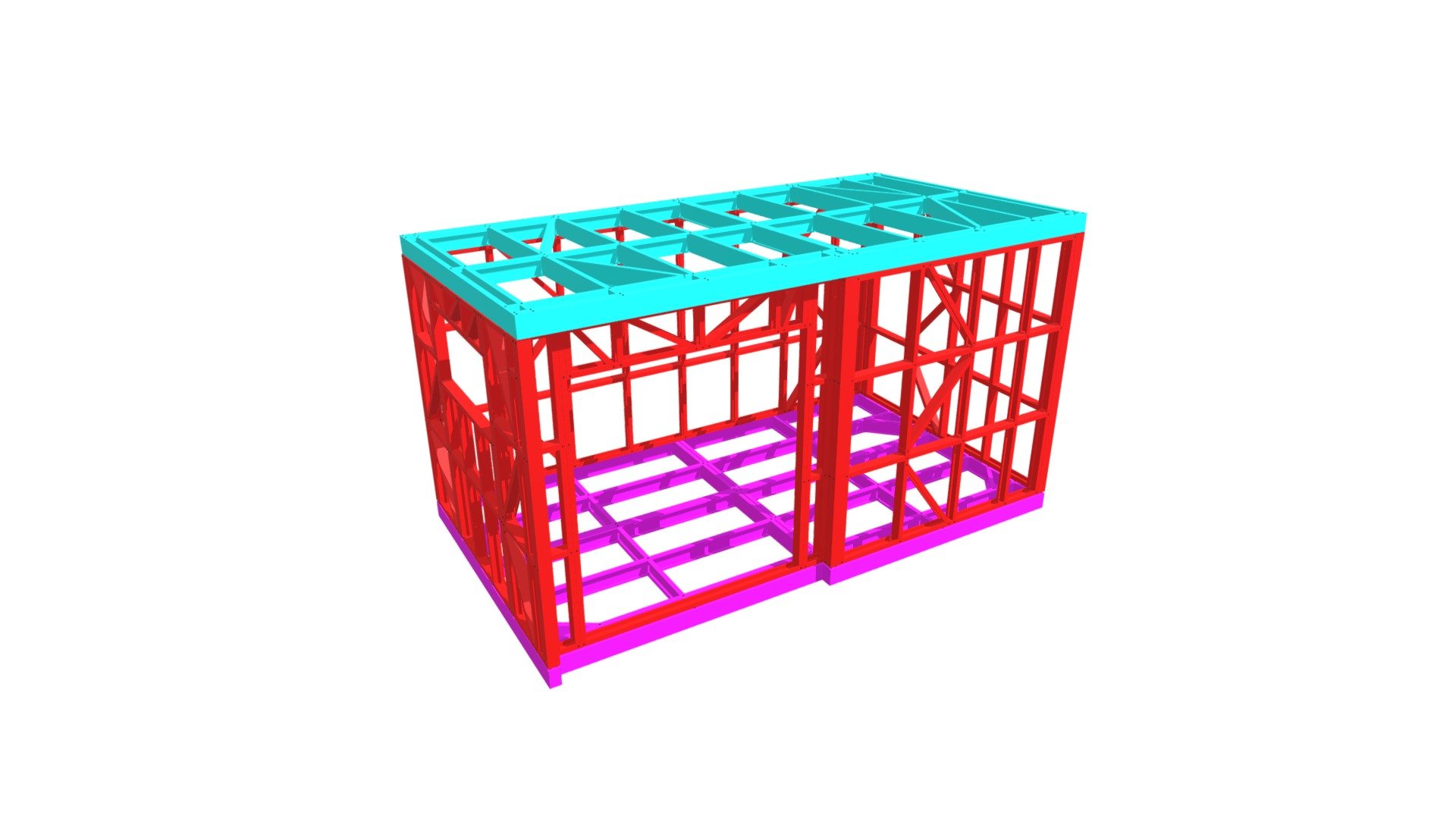 (5000) 4800x2700 R2 - Download Free 3D model by Steel Frames Direct ...