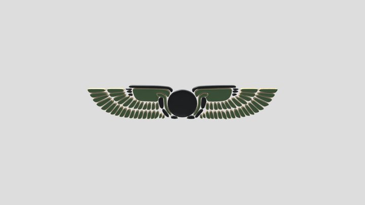 Ancient Egyptian Symbol 3D Model
