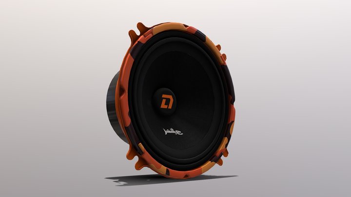 Speaker Dl Audio Barracuda 130 by Hambar1an 3D Model