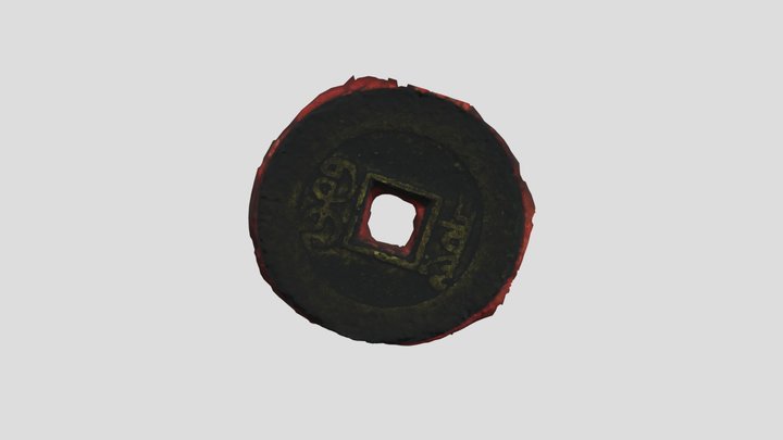 Moneda 3D Model