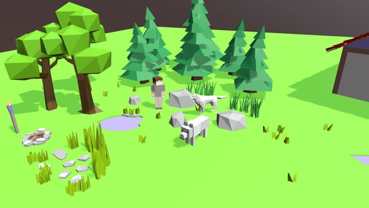 Scenery1 3D Model