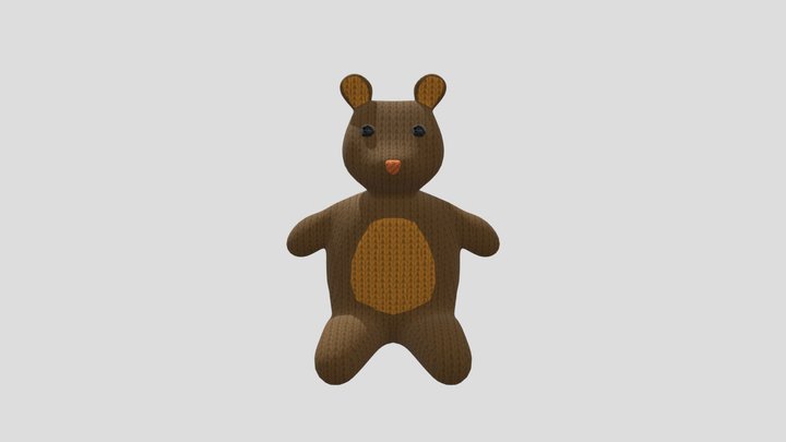 Flicker Bear 3D Model