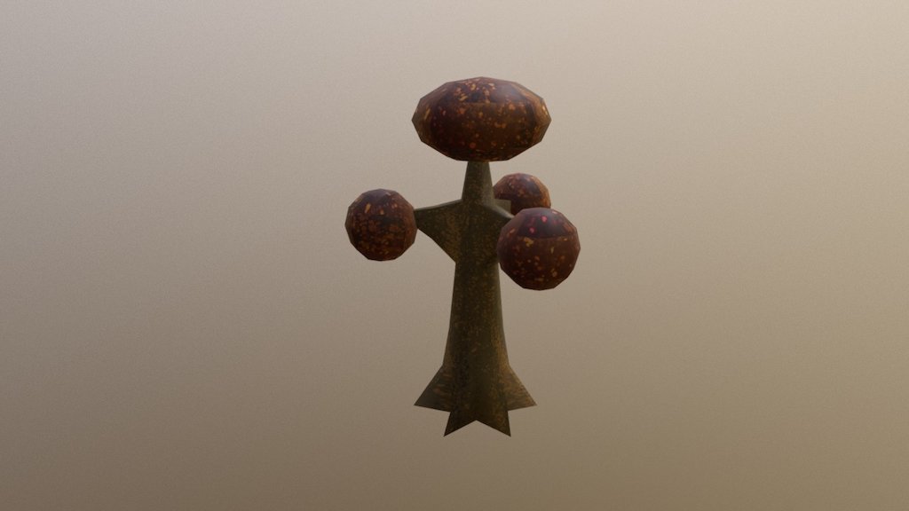 Red Tree - 3D model by tegansoulsby [8d55d05] - Sketchfab