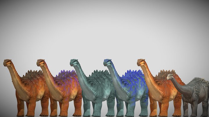 JWE Ankylodocus Pack – Modèle 3D gratuit STL