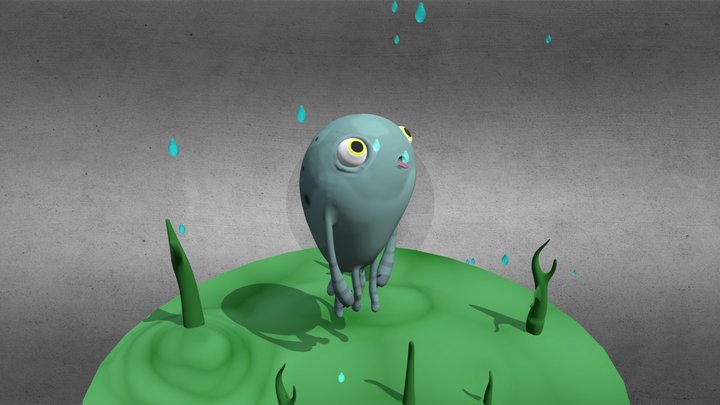Cute monster – Modello 3D gratuito STL