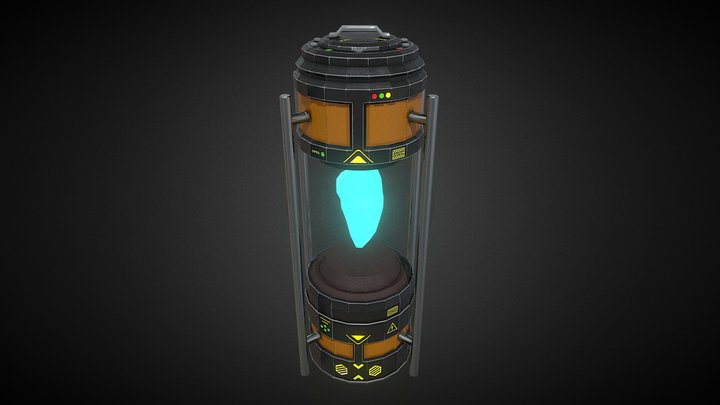 Power Crystal Core 3D Model