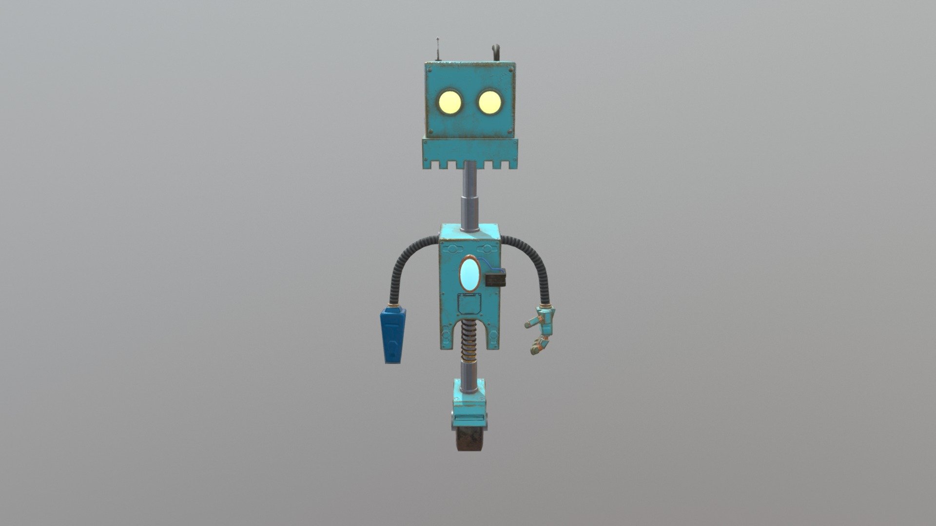 Beard Bot - 3D model by ceeds [8d566c0] - Sketchfab