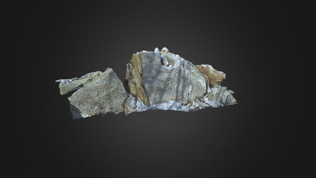 Rock block 3D Model