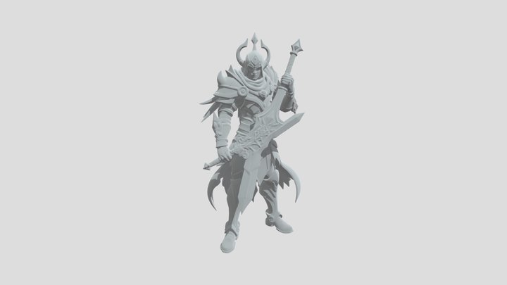 3D personagens do lol 3D Model