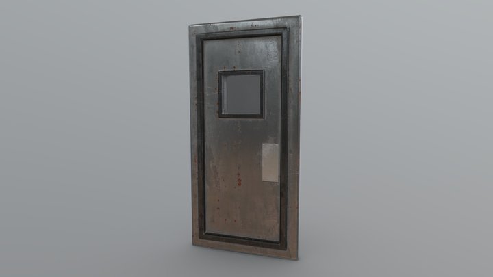 Metal Door 3D Model