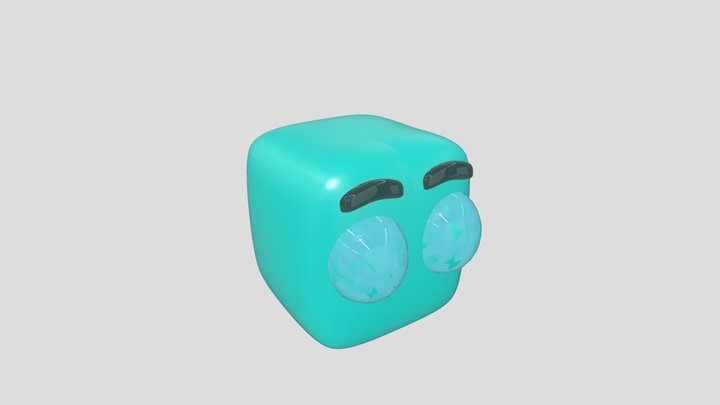 squishy cube rereleased 3D Model