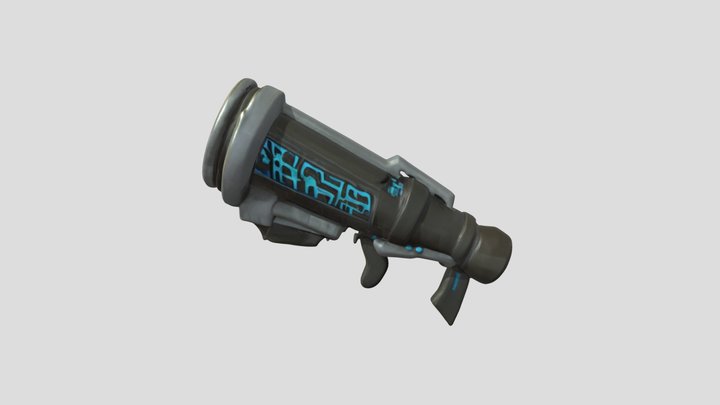 Homing Sphere Launcher 3D Model