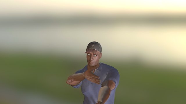 Kramer Motion Capture Animation 3D Model