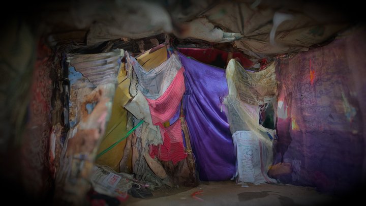 IDP Tent in Somaliland 3D Model