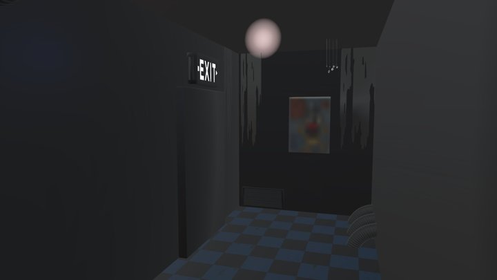 Messy Room-1 3D Model