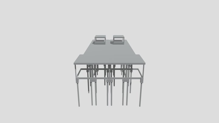 projeto estrutural vila almeida 3D Model