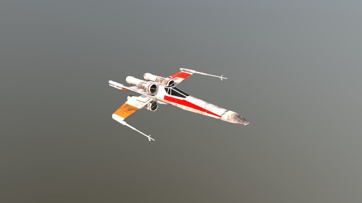 X-Wing 3D Model