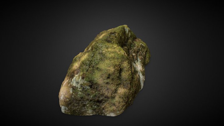 Simple rock 3D Model