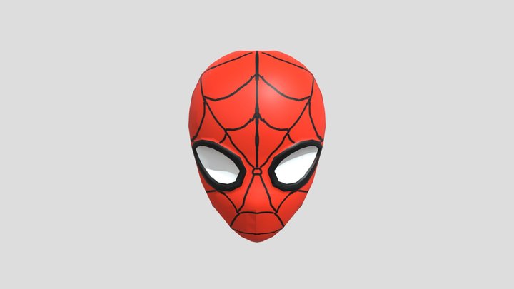 spiderman head 3D Model