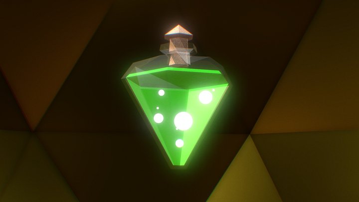 Health Potion 3D Model