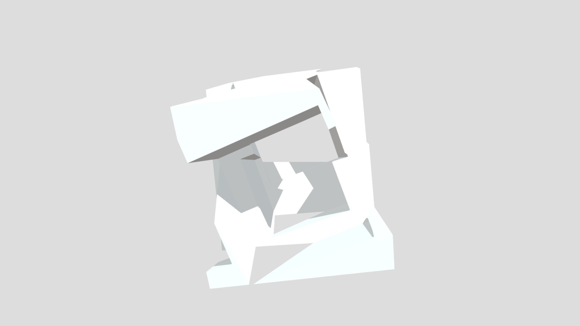 Iteration 1 Model - 3D model by seanta [8d5ba8f] - Sketchfab