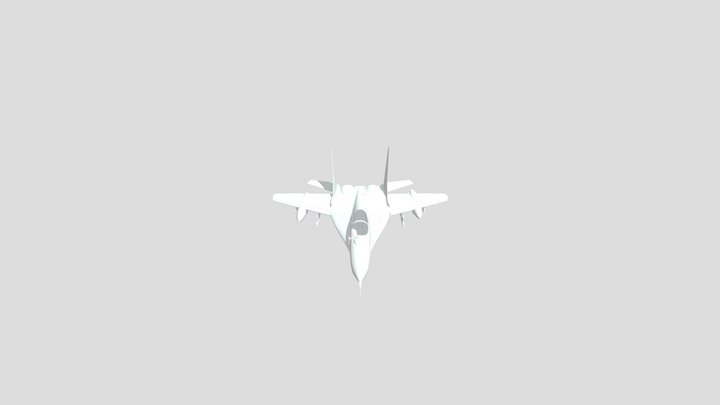 Mig29 Fulcrum 3D Model