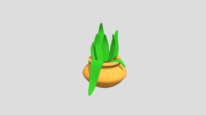 vazo de plantas 3D Model