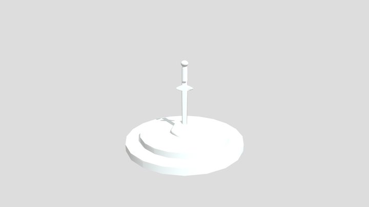 Excalibur Altar 3D Model