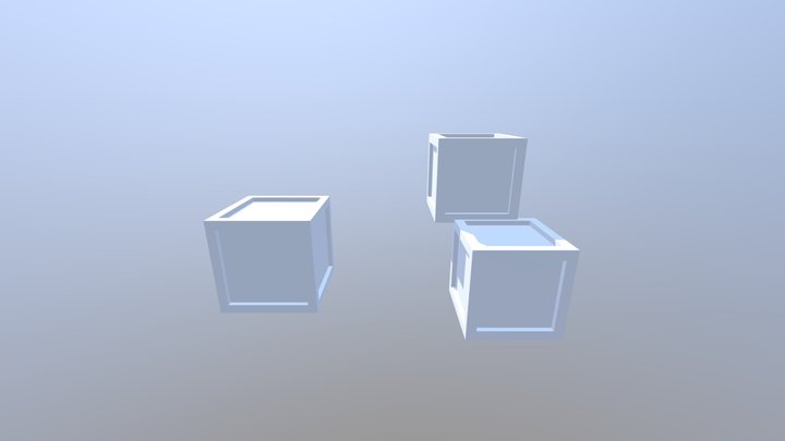 Cubes 3D Model