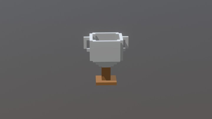 Achievement trophy 3D Model