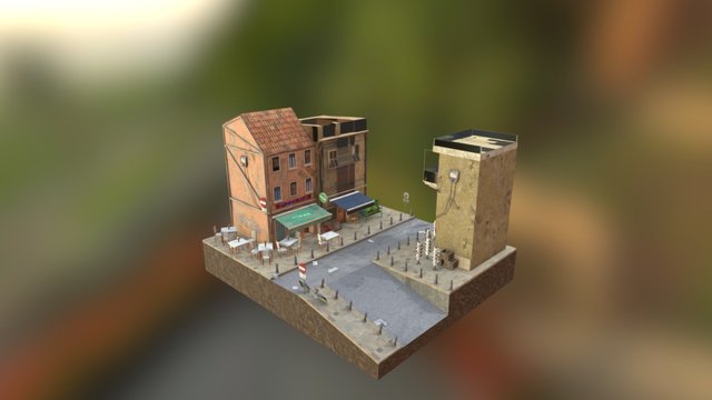 cityscene 3D Model